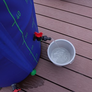 Vườn nhựa lớn nhiệm vụ nặng nề PVC màu xám gấp ráp nước mưa thu hoạch Thùng Tank cho bán - Product Image 5