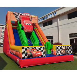 สไลเดอร์สูบลม PVC สำหรับผู้ใหญ่สไลเดอร์สระว่ายน้ำและเครื่องเป่าลมสำหรับสวนหลังบ้านงานปาร์ตี้ - Product Image 6