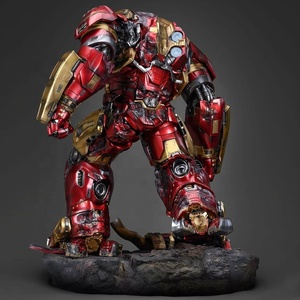 Hot Bán Trang Trí Nội Thất Nhựa Điêu Khắc Marvel Phim Siêu Anh Hùng Sắt Mans 1/4 Ironmans Mk44 Hành Động Hình - Product Image 2