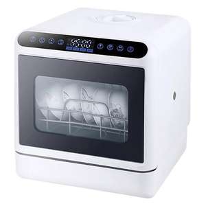 Lavavajillas Automático Pequeño de Sobremesa para el Hogar, sin Instalación, con Desinfección UV Inteligente y Secado - Product Image 5
