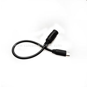 DC 5,5X2,1mm Hembra <span class=keywords><strong>a</strong></span> <span class=keywords><strong>Micro</strong></span> <span class=keywords><strong>USB</strong></span> Adaptador de conector macho 5V <span class=keywords><strong>Cable</strong></span> de alimentación <span class=keywords><strong>USB</strong></span> <span class=keywords><strong>Micro</strong></span>-B <span class=keywords><strong>a</strong></span> DC Hembra Uso para cámara Longitud: 20cm - Product Image 3