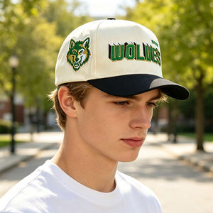 Casquettes de baseball brodées en coton à 5 panneaux, design de haute qualité, personnalisées, pour le golf et les sports - Product Image 6
