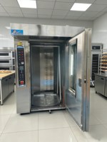 Four à rôtisserie à gaz commercial pour poulet, état neuf, four rotatif pour équipement de cuisine complet, idéal pour poulet et canard