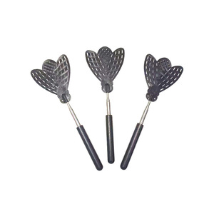Raquette à mouches en acier inoxydable, extensible et pliable, pour la maison et la cuisine, outils de nettoyage - Product Image 2