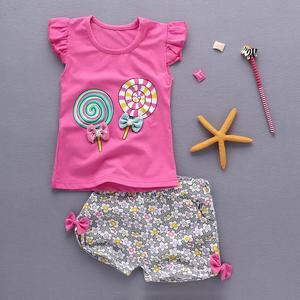 Robe pour bébé fille à fleurs tendance, vente en gros, vêtements pour enfants d'été - Product Image 4