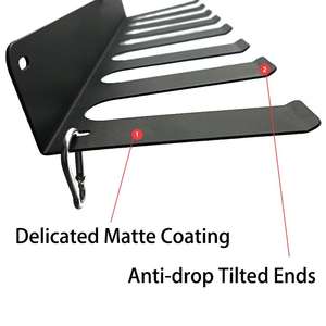 다목적 체육관 장비 보관 바벨 랙 저항 밴드 보관 행거 운동 밴드 리프팅 벨트 줄넘기용 - Product Image 4