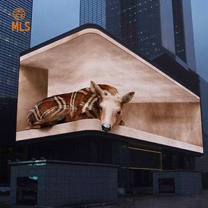 Màn hình hiển thị LED quảng cáo ngoài trời cố định chống nước P2, tường <span class=keywords><strong>video</strong></span>, bảng quảng cáo, màn hình 3D hiển thị ảnh nổi không cần kính, màn hình LED ngoài trời ảo - Product Image 1