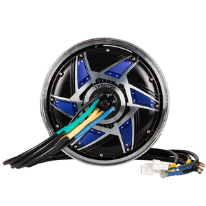 Motor de 12 pulgadas y 3000W de alto torque sin escobillas, sin engranajes, impermeable IP67, para modificación de motocicletas, modelo YM-GT-123000, de alta eficiencia, ¡el más vendido! - Product Image 3