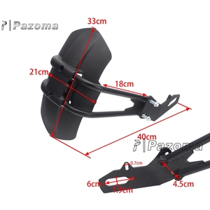 Carenado trasero de la motocicleta guardabarros para <span class=keywords><strong>Honda</strong></span> NC700 NC750X <span class=keywords><strong>NC750D</strong></span> CB1300 CB400 - Product Image 2