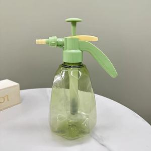 <b>Spray</b> Bottle Watering <b>Can</b> With <b>Air</b> Pressure Sprayer Creamy Yellow And Green 1L Eco Friendly Garden Tool For Plant Care - Product Image 4