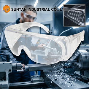 Top Selling OTG Safety Glasses EN ISO 16321-1 CE EN166 High Impact PC Lens Fit-Over Goggles - Product Image 1