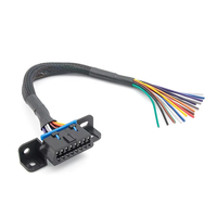 Universal OBD2 16PIN Buchse an Stecker 2 Verlängerung kabel