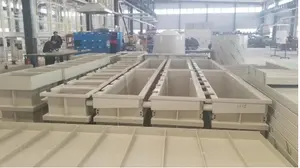 Tanque químico galvanizado material pp, tanque de armazenamento para limpeza de eletrolise