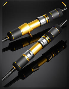 Canne à pêche <span class=keywords><strong>en</strong></span> fibre de carbone robuste pour jigging et pêche à la traîne <span class=keywords><strong>en</strong></span> bateau, avec anneaux Fuji, capacité d'attraction de 100-350g, poids de l'appât max. 18kg - Product Image 3