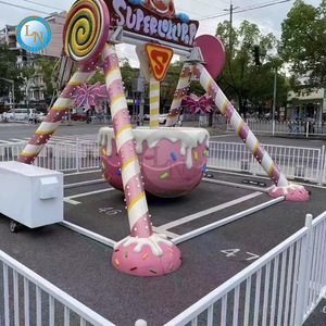 Parque Temático de Dinosaurios Paseos para Niños Popular Mini Péndulo Paseos en Frisbee Parque de Atracciones Centro Comercial Interior/Exterior Atracción Recinto Ferial - Product Image 2