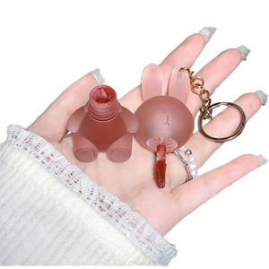 Gloss à lèvres léger effet mat waterproof, non collant, plusieurs couleurs, ingrédients minéraux, design mignon – Meilleures ventes - Product Image 1