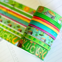 Rubans adhésifs washi personnalisés pour impression sur mesure, fabrication OEM, vente en gros