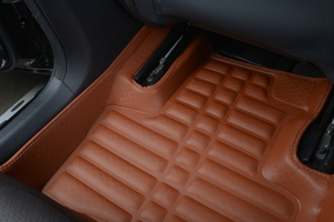 Accessoires de voiture en vente chaude, tapis de voiture 5D sur mesure, imperméables, tapis de sol de voiture en cuir de luxe, tapis de sol de voiture 7D, doublure de tapis - Product Image 4