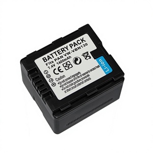 Batería de Decodificación Completa VW-VBN130 de 1400mAh para Videocámara Panasonic, Certificación CE RoHS, Venta al Por Mayor, Energía Segura - Product Image 1