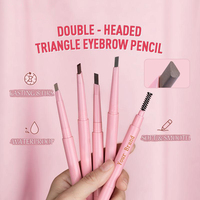 Crayon à sourcils personnalisé imperméable à l'eau minéral doux de haute qualité cosmétique de marque privée OEM crémeux à haute teneur en pigments longue durée