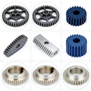 Set di Ingranaggi Metallici Personalizzati ad Alta Precisione, Prezzo degli Ingranaggi Cilindrici - Product Image 3