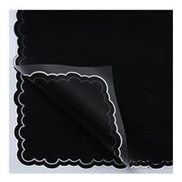 Papier d'emballage pour fleurs, bordure en dentelle florale, vente chaude, style coréen, imperméable