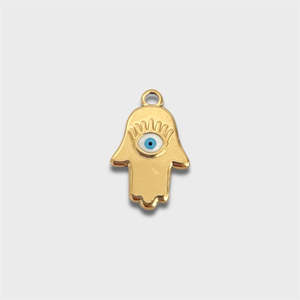 Pendentif Coquille de Tortue Marine en Acier Inoxydable Doré, Collection Océan, Multi-Styles Mignons, Accessoires Zircon pour Bijoux DIY, Rétention de Couleur - Product Image 2