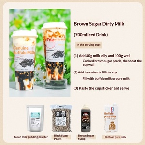 Sirop concentré saveur <span class=keywords><strong>sucre</strong></span> roux riche pour thé aux perles et bubble tea – Ingrédient pour boisson - Product Image 5