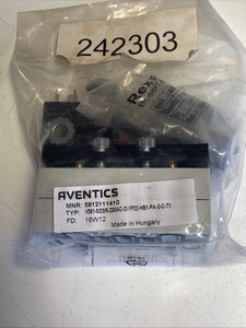 PLC <strong>Aventics</strong> 5812111410 ISO <strong>2</strong> 5/<strong>2</strong>-Way Solenoid SR-230AC New &amp;amp; OVP Warranty Product - Product Image 1
