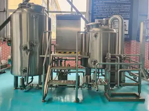 Electric Heating 200l 300l Mash Tun Beer Brewery Equipment For Home