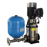 Pompe à eau industrielle verticale à fréquence variable pour circulation, avec contrôle automatique de pression constante, pompe de surpression multi-étages