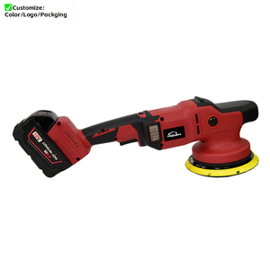<span class=keywords><strong>Polisseuse</strong></span> sans fil portable 20V à double action avec roue de 6 pouces et puissance de 600-800W pour machine à polir les voitures - Product Image 4