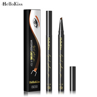 Crayon à sourcils 4 couleurs, effet laminé, waterproof, longue tenue, anti-décoloration, 4 pointes