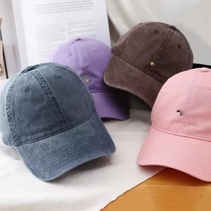 Wholesale Custom Baseball Hat High Quality Embroidered Logo Cotton 5 Panel Fitted Hat Golf Hats for Men <b>Women</b> with Low MOQ - Product Image 4