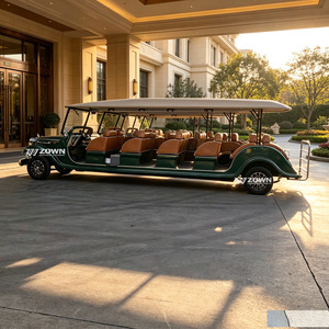 Voiture électrique de tourisme rétro et confortable, à fonctionnement fluide, pour les zones panoramiques, avec service de navette confortable - Product Image 1