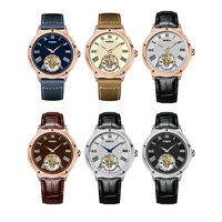 Benutzer definierte Real Working Tourbillon Uhr Automatik uhr Full Tourbillon Fabrik preis Benutzer definierte Uhr Wasserdicht