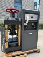 Máquina de Prueba de Presión de Concreto de 200 Toneladas con Control por Microcomputadora, Detector de Resistencia a la Compresión de Bloques de Cemento y Concreto