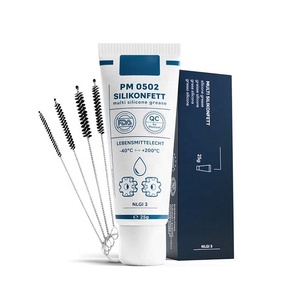 Mini grasa de tubo de 25g con <span class=keywords><strong>4</strong></span> cepillos, grasa de grado alimenticio de sellado impermeable para máquina de café, junta tórica - Product Image 1
