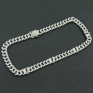 Hot Selling Hiphop Personalized Innovative Design Heart Shaped Chain Necklace Trendy Cool Unisex's Necklaces Wholesale Jewelry - Product Image 4