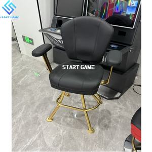 Silla de Casino Moderna para Baccarat y Máquinas <span class=keywords><strong>Tragamonedas</strong></span> Altura Ajustable y Diseño Giratorio para Jugadores de Club de Póker - Product Image 2
