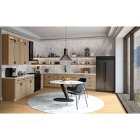 Cuisine Modulaire de Luxe Moderne en Bois Massif Style Shaker pour Maison