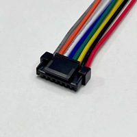 Câble de connexion fil-carte personnalisé Molex 505565-1001 1,25 mm 10 broches, faisceau de câbles à une extrémité 26AWG pour appareils électroménagers