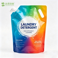 Emballage personnalisé direct usine 500ml 1L 2L 3L pour détergent lessive en sac sans bec verseur pour les industries chimiques – Nouveauté