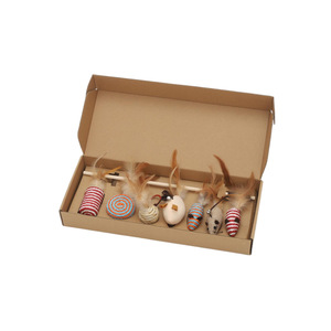 Coffret cadeau pour chat, 7 pièces, jouets à mâcher durables pour le divertissement et le jeu des chatons - Product Image 5