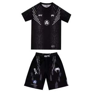 Tenue de combat Muay Thai respirante et à séchage rapide pour <span class=keywords><strong>femmes</strong></span> et enfants – Ensemble d'entraînement de combat transfrontalier pour arts martiaux - Product Image 3