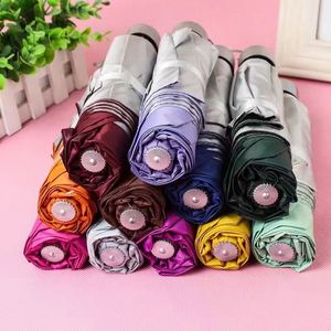 Cheapest Lowest Price Sun protection Support Different Order Quantity Wholesale Manual 3 Folding <b>Umbrella</b> for walmart - Product Image 5