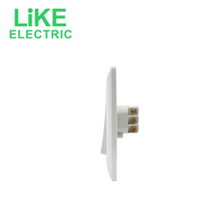 Botón de Salida para Control de Acceso Tipo 86, Montaje Superficial o Empotrado, Interruptor de Reinicio Automático, Panel de Alimentación Eléctrico LiKE