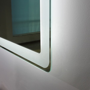Miroir mural à Led avec écran numérique, décoration de salle de bains, <span class=keywords><strong>horloge</strong></span>, éclairé, miroir, meubles muraux, moderne - Product Image 4
