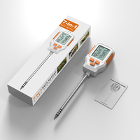 Testeur numérique 7-en-1 de pH et d'EC du sol, d'humidité, de fertilité et de température, alimenté par piles, conception rabattable pour usage domestique et automobile