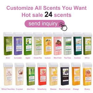 100ml <span class=keywords><strong>Roll</strong></span> <span class=keywords><strong>on</strong></span> Wax Banana Hair Removal Roller Wax Cartridge Salon - Product Image 3